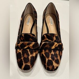 Alex Marie Brown Leopard Print low pumps size 7